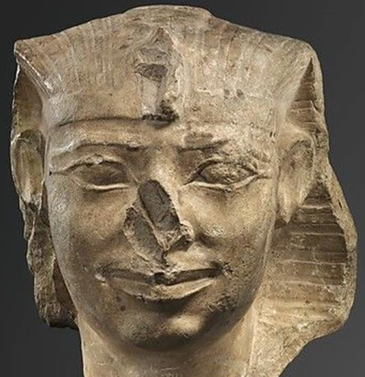 Why do Ancient Kemetic/Egyptian statues have so many broken noses?