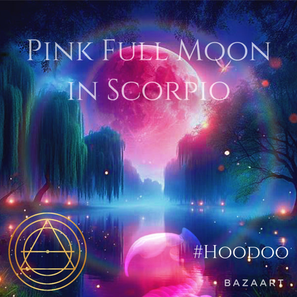 Pink Full Moon in Scorpio
