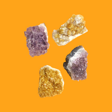 Load image into Gallery viewer, Amethyst &amp; Citrine Clusters
